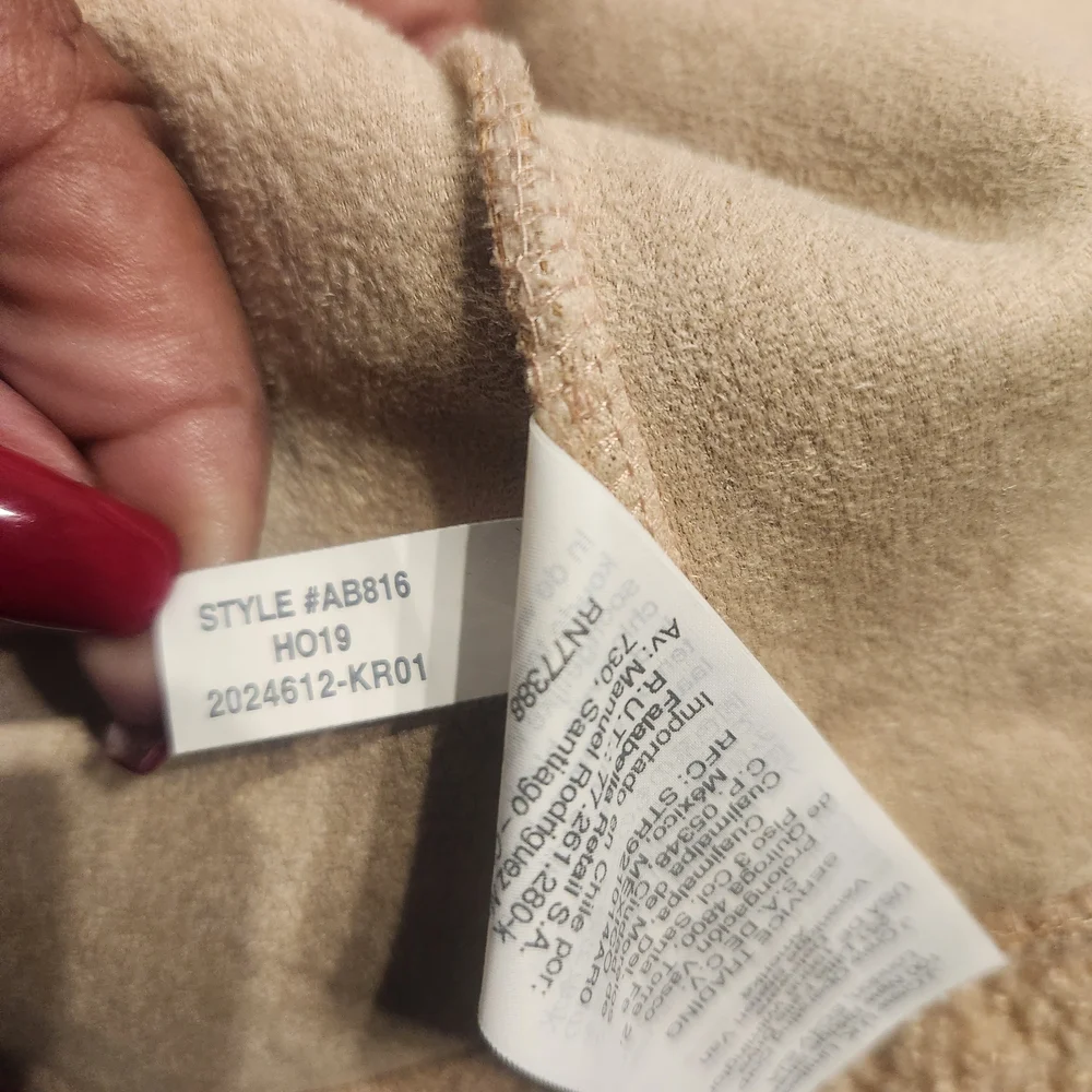 J. Crew Cozy Tan Crew Neck Sweater